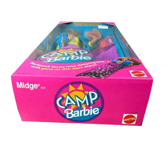 Vintage 1993 Camp Barbie Midge Doll Mattel #11077 NRFB - Picture 7 of 7
